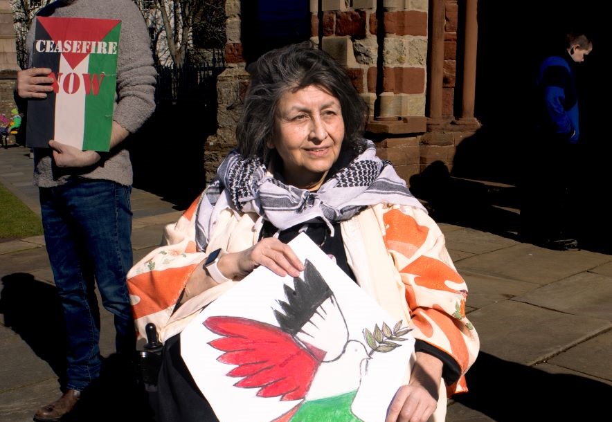 “This government is complicit in the murder of UK aid workers in #Gaza “