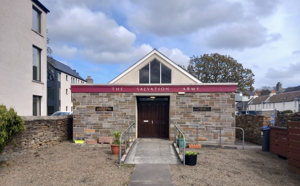 Funding Boost for The Salvation Army Church Building in Kirkwall