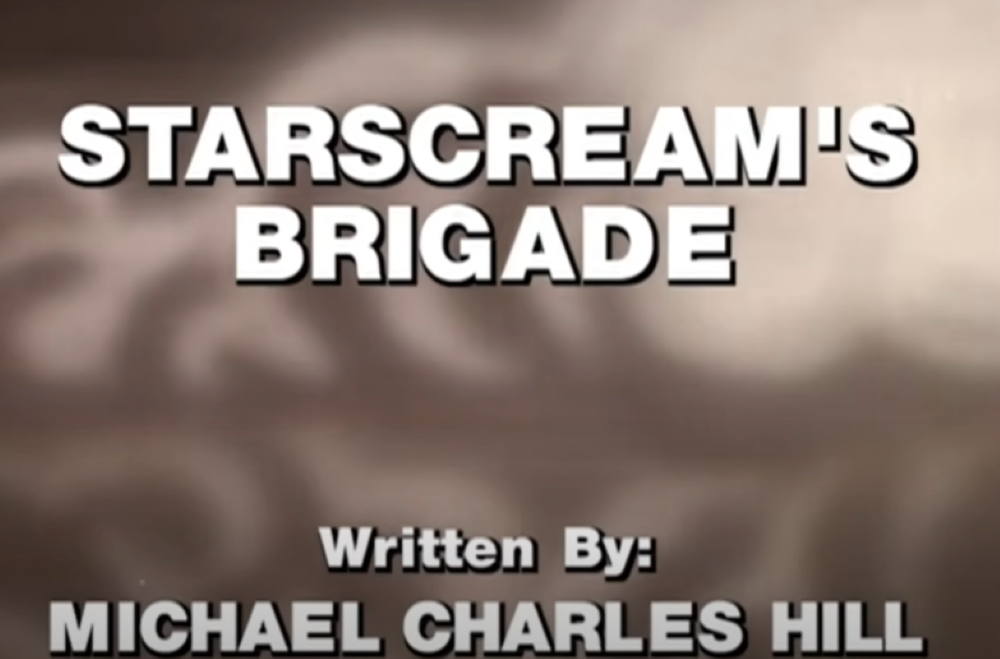 title screen of Starscreams Brigade
