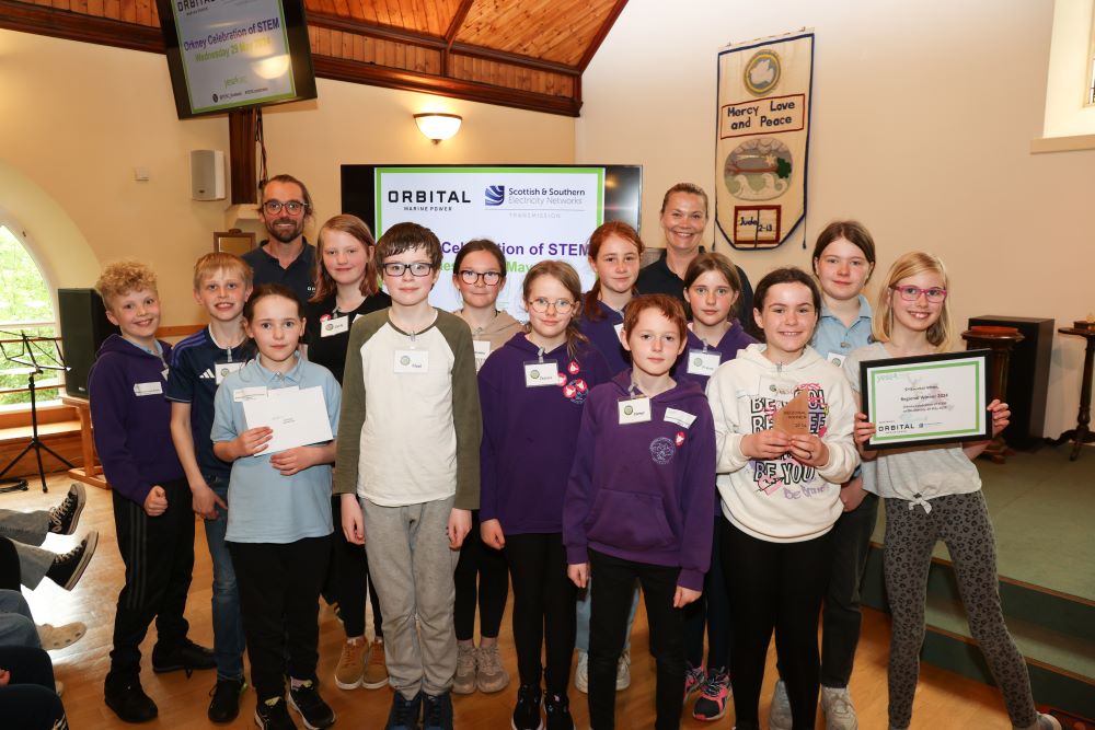 Orkney’s Pupils Take on #STEM Challenges