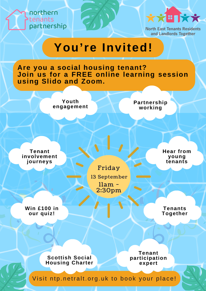 Free Online Event For Tenants & Social Landlords