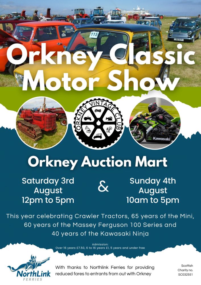 Orkney Classic Motor Show 2024: A Grand Day Out