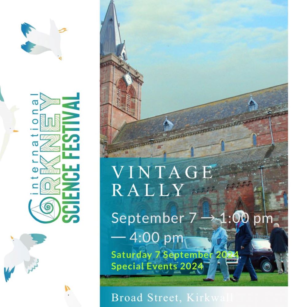 Upcoming Orkney Vintage Rally #OISF24