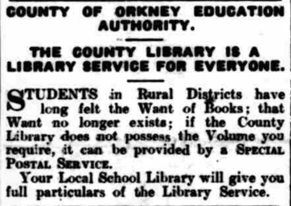 ‘A Library Service for Everyone’: Schools