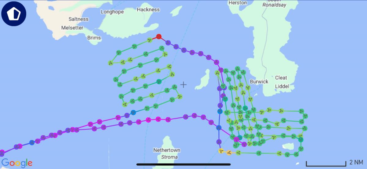 RNLI  Longhope & Thurso Involved in Search for Missing Diver