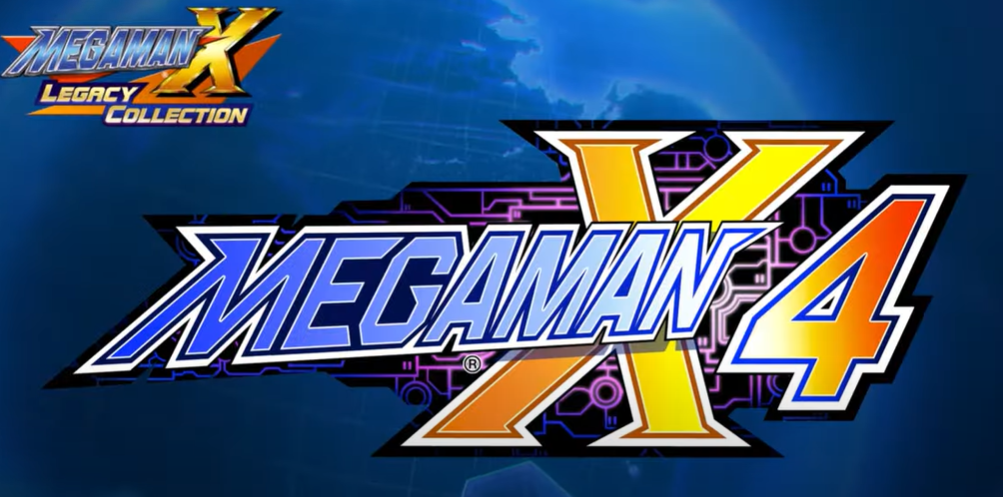 title screen of Megaman X4