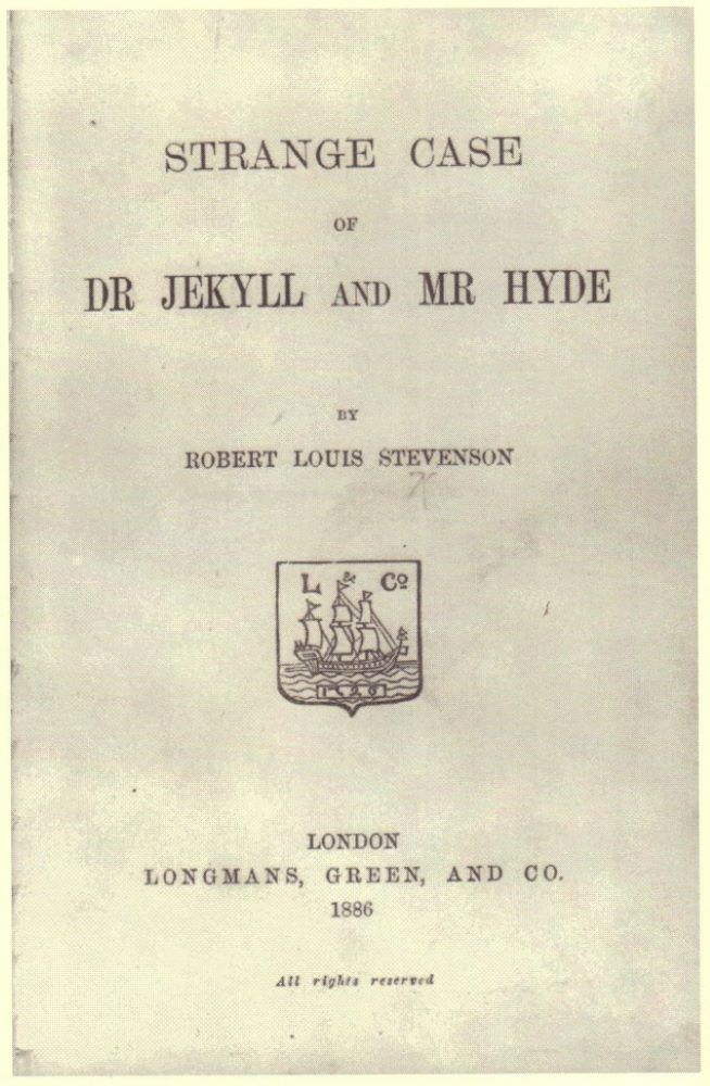 The Strange Case of Dr Jekyll and Mr Hyde #OnThisDay