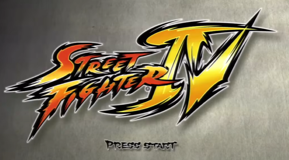 title screen for Street Fighter 4