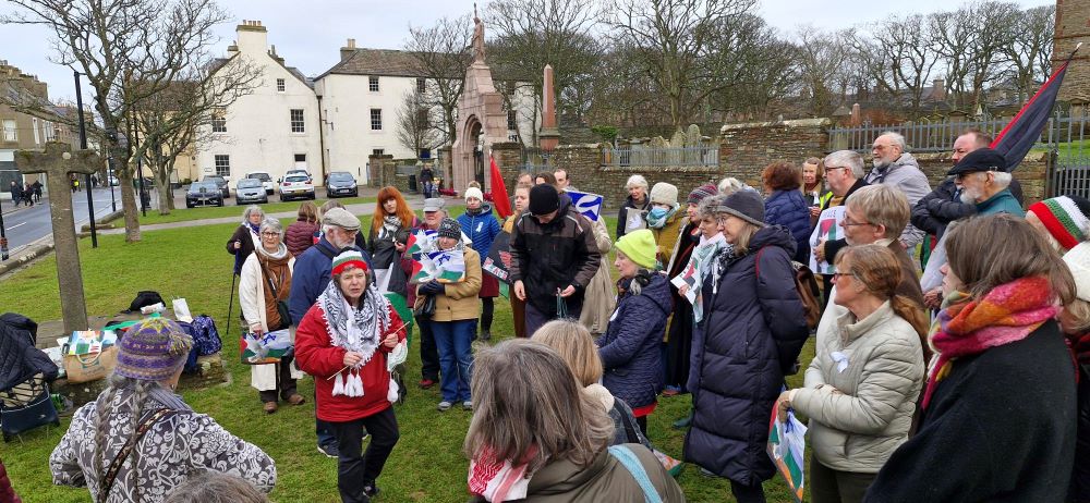 Orkney’s Peace Campaigners to “gather at least one more time” for #Gaza