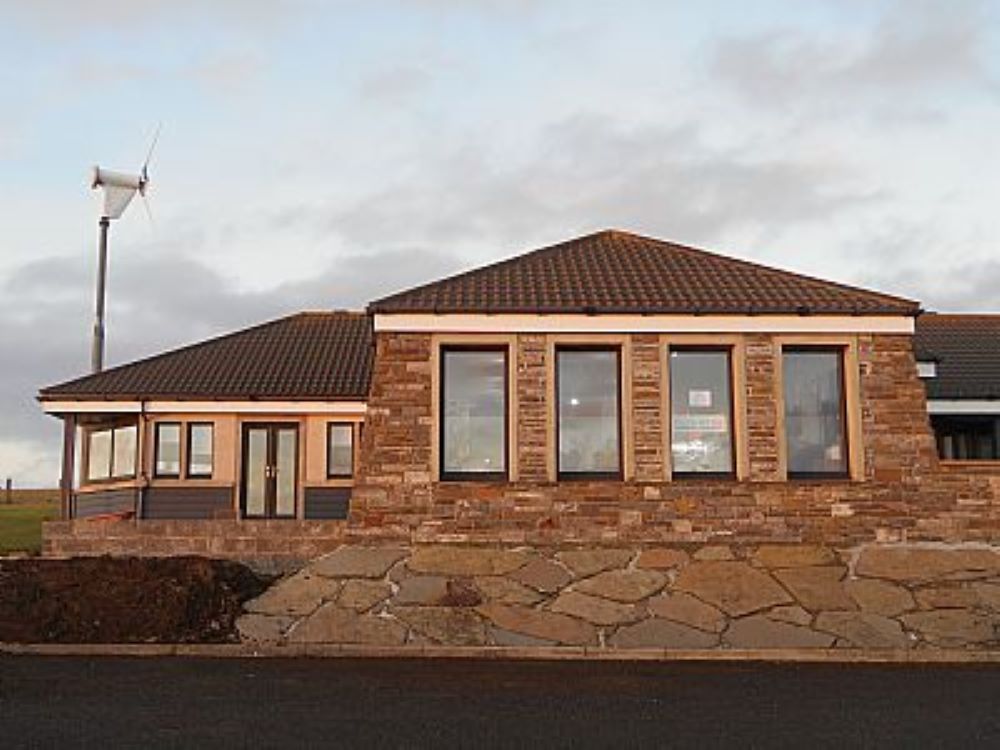 the front of the Barrier View cafe with its large windows
