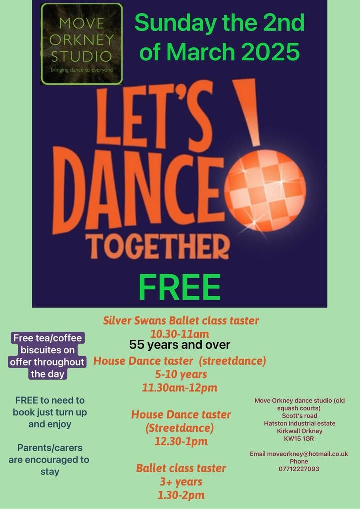 Let’s Dance Open Day