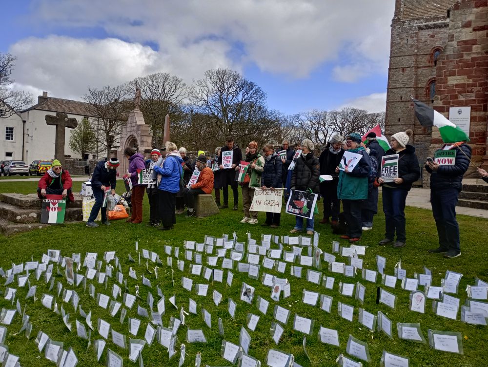 Orkney’s Vigil for #Gaza