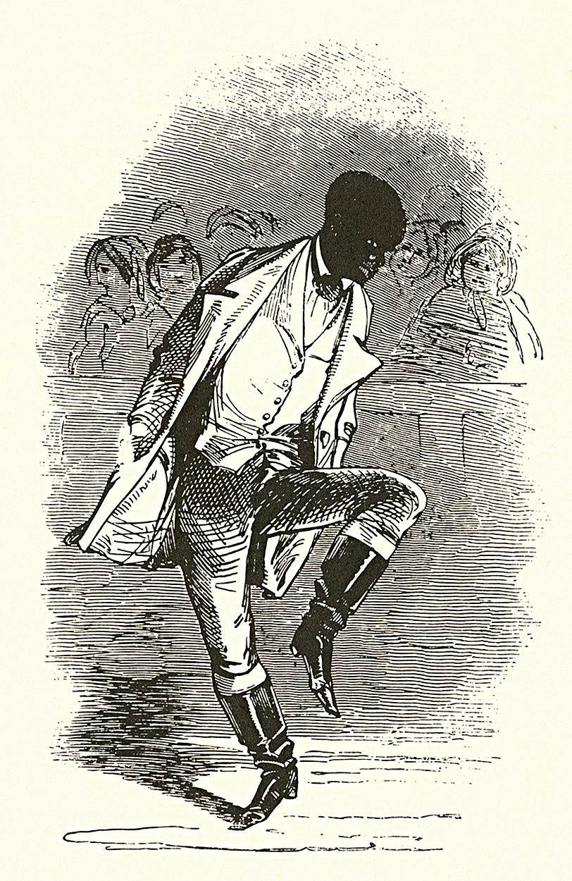 William Henry Lane, a.k.a. "Master Juba" dancing