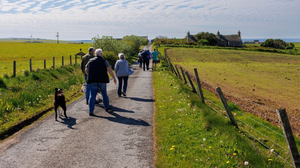 Deerness Community Walk on a Glorious Day