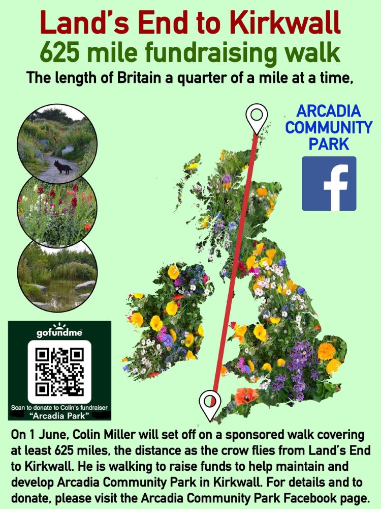 Colin’s Fundraiser for Arcadia Park