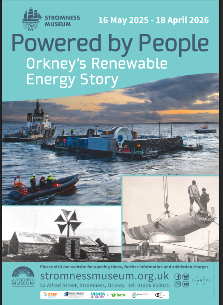 Orkney’s Renewable Energy Story Highlighted in New Exhibition