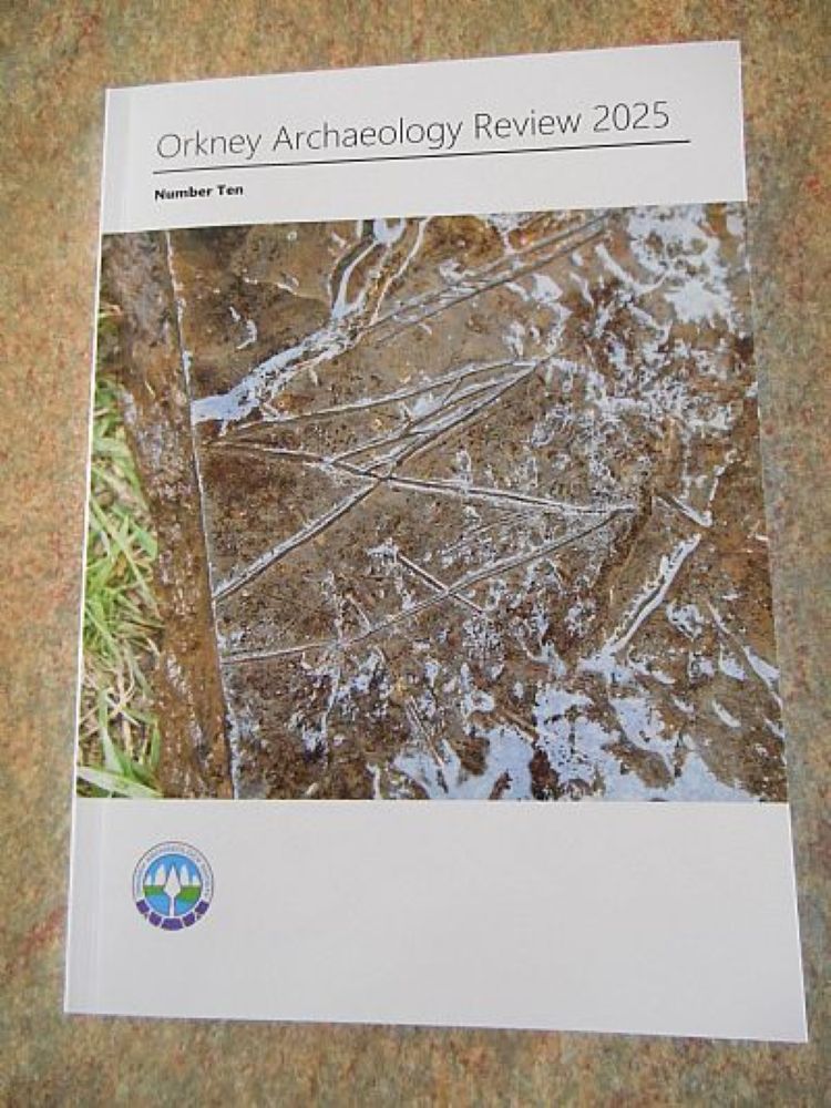 the front cover of the Orkney Archaeology Review
