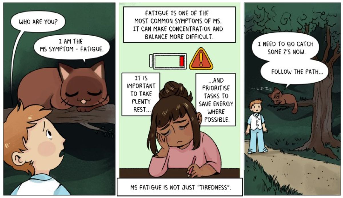 ‘Through the #MS Looking Glass: Navigating the Unseen’ : Comic Explores the Hidden Symptoms