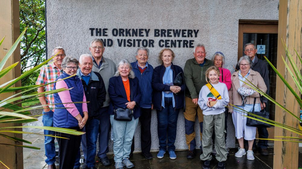 Deerness Over Sixties Enjoy a Brew