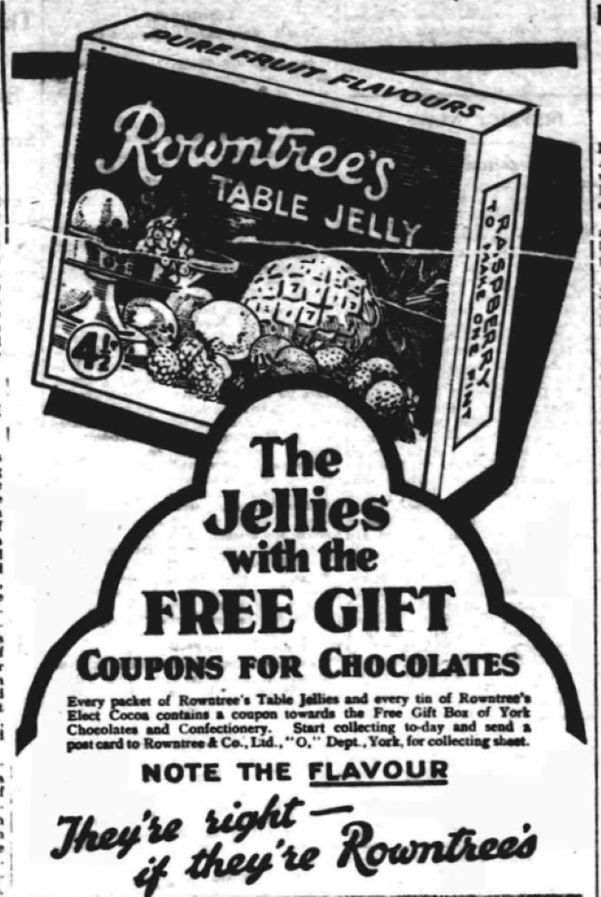Rowntree’s Jelly : a Culinary Revolution