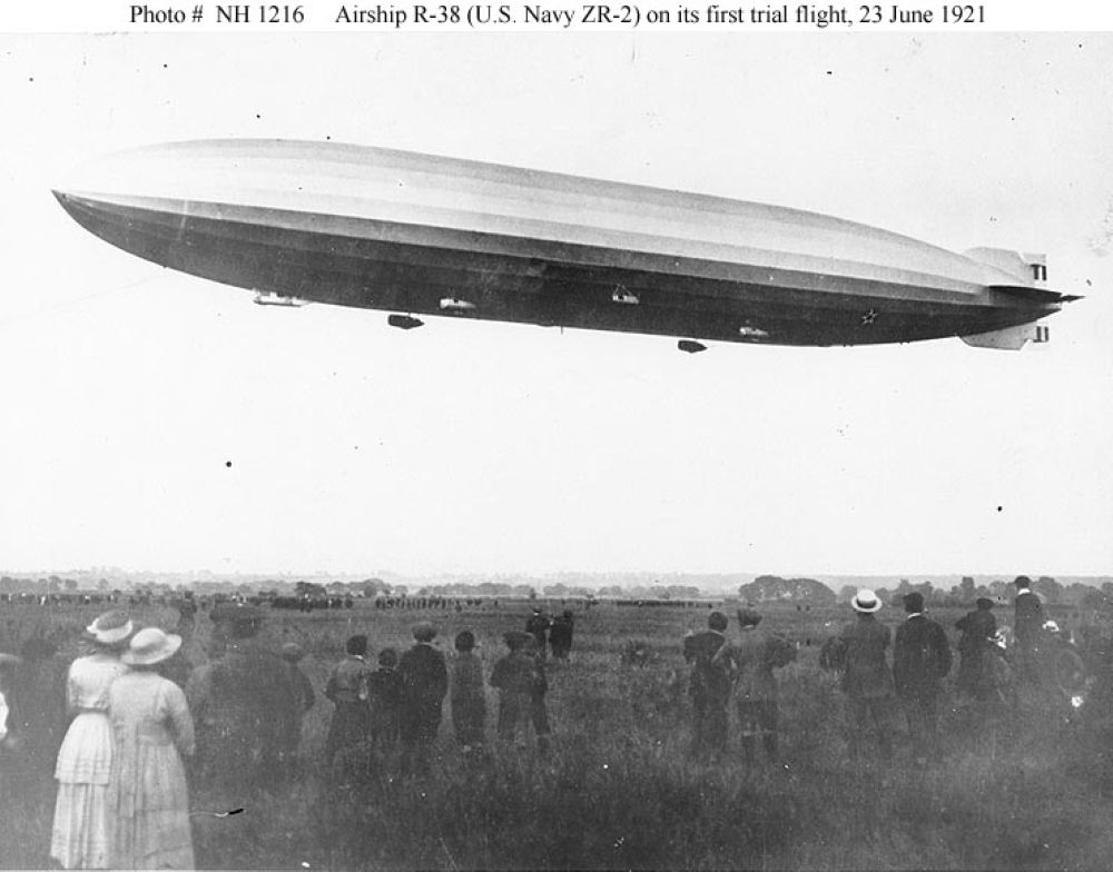 R38 Airship #OnThisDay