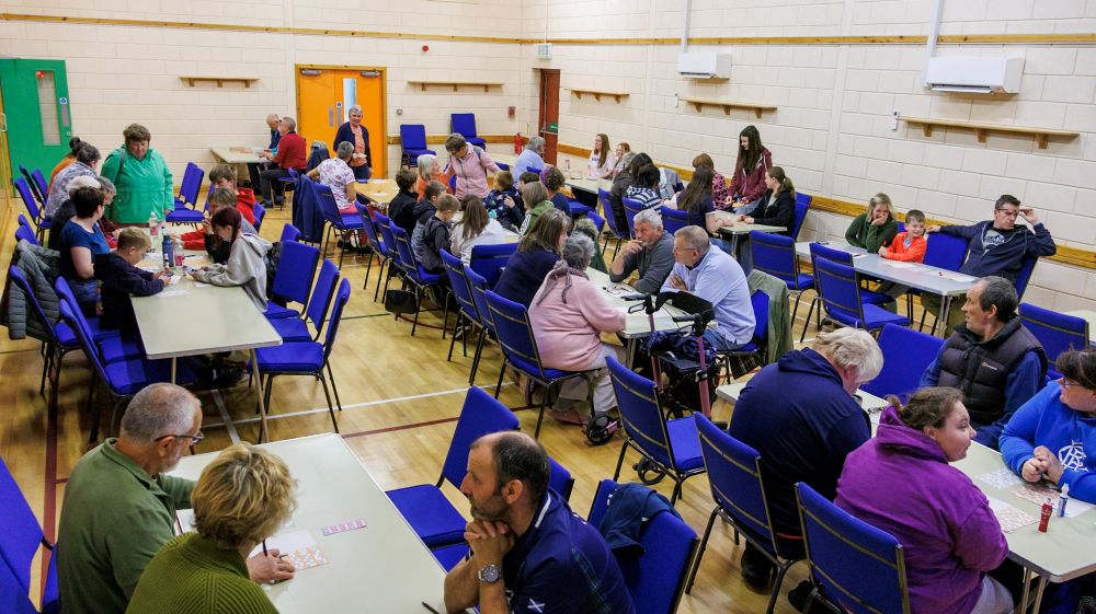 Full House at Deerness Bingo Night