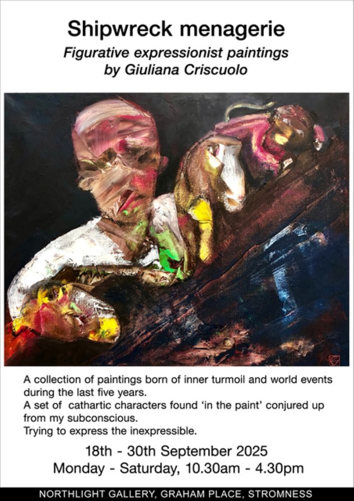 Shipwreck Menagerie an  Exhibition by Giuliana Criscuolo