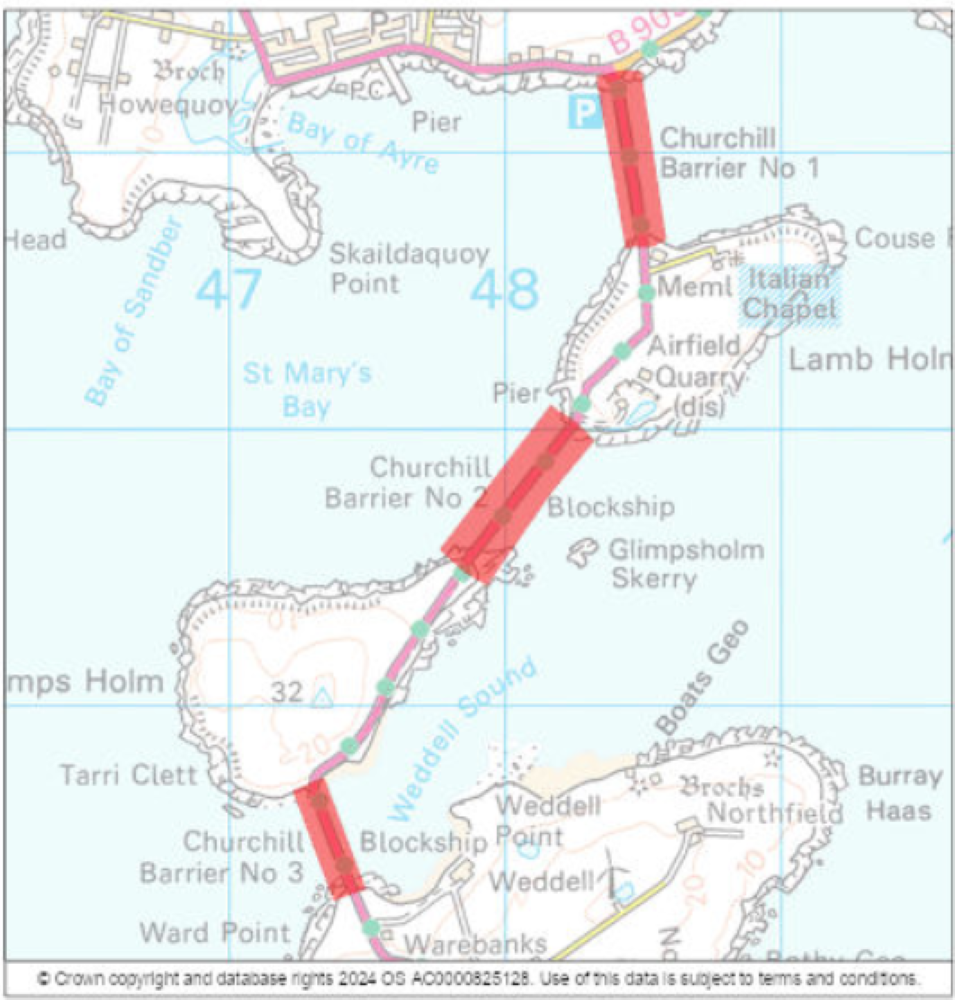 SEPA Flood Warning Churchill Barriers