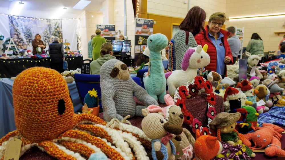 Deerness Hall Hosts a thriving Friends of St Ninian’s Art & Craft Fair