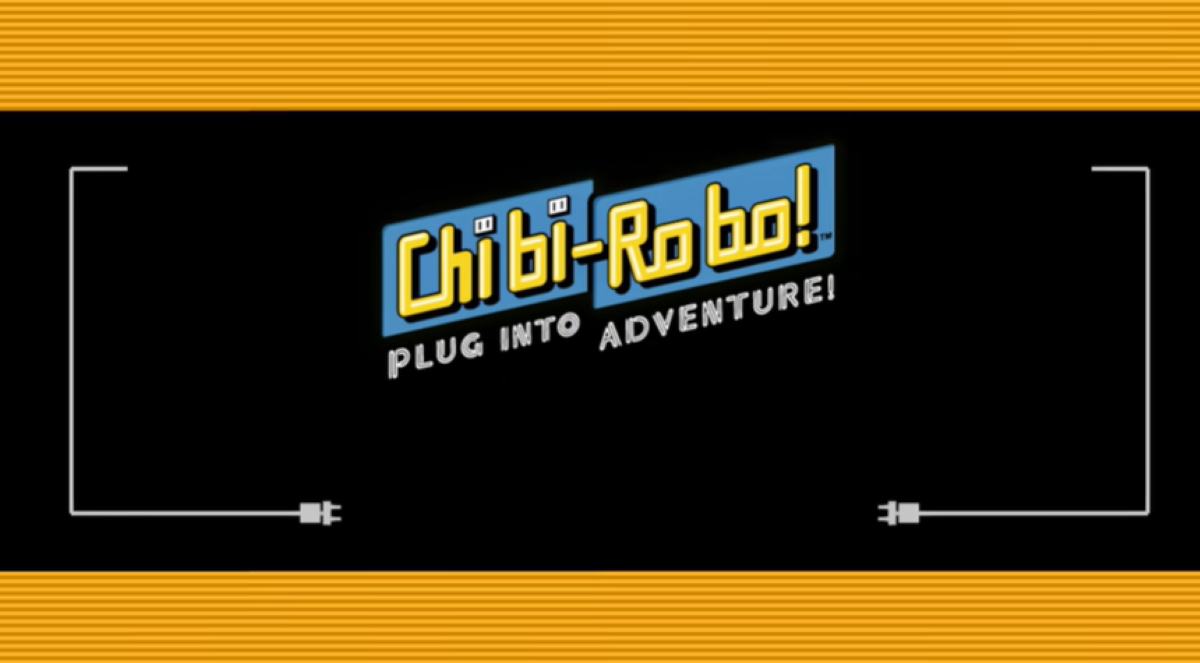 title screen of Chibi Robo