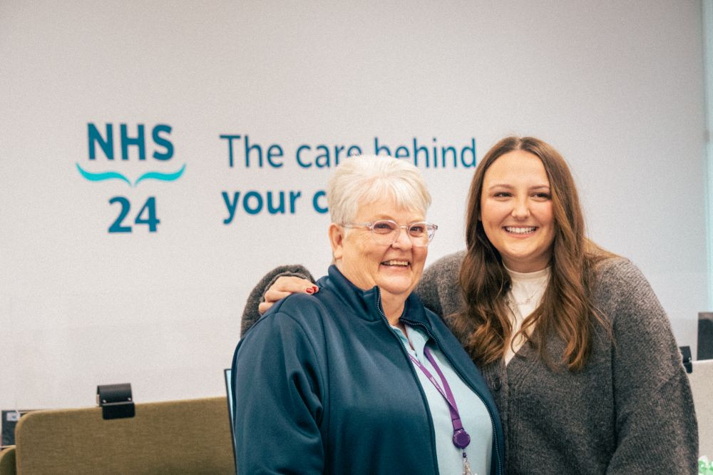 Powered by People –  campaign highlights how every NHS 24 service is backed by real NHS experts.