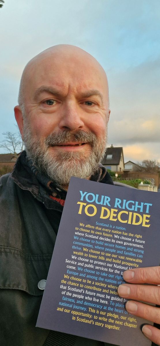 “What we need to be clear on is that Scotland, like all nations, must have the right to decide our own future.”