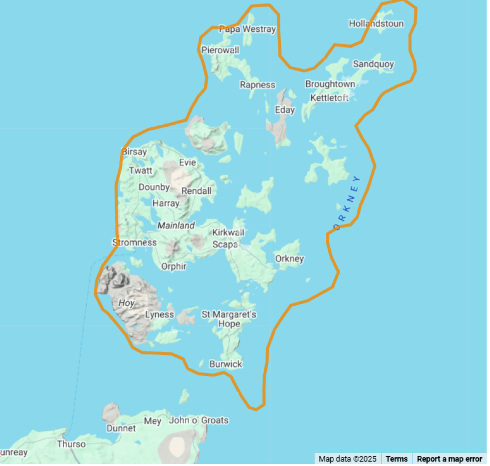 A FLOOD ALERT has been issued for Orkney.