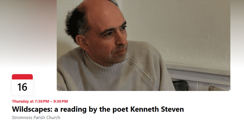 ‘Wildscapes’: Kenneth Steven