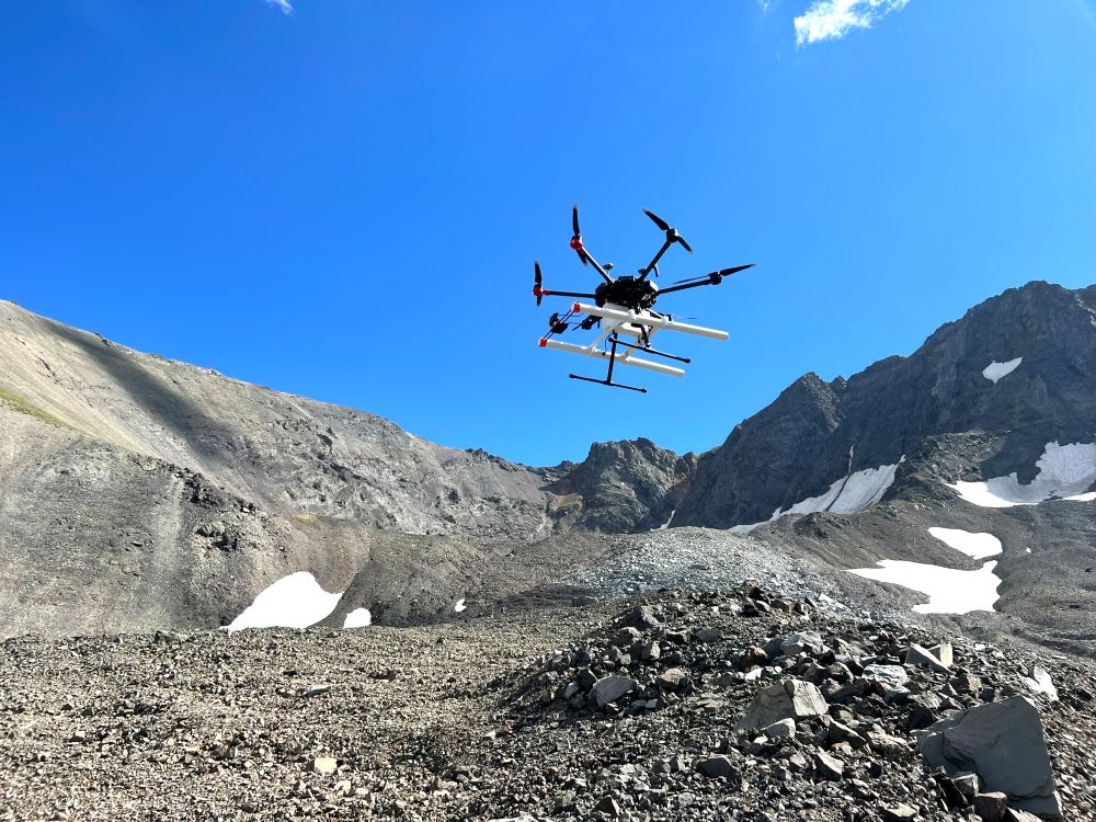 From Drone Surveys of Buried Glacier Ice to Water on Mars