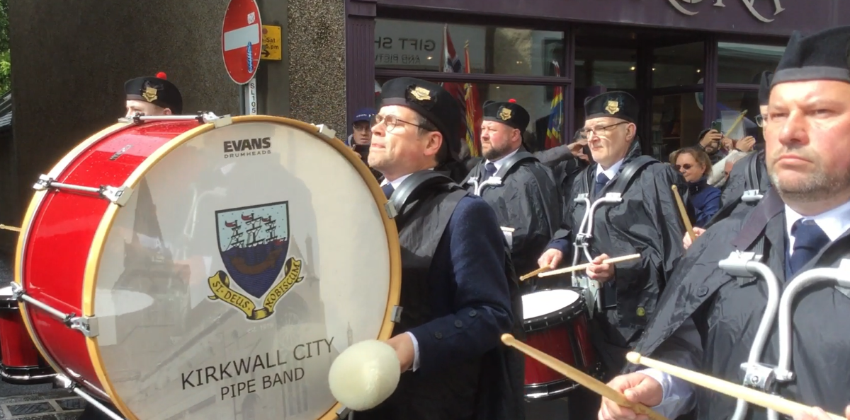 Sunshine, Music, and Cheering Crowds : Norway/Orkney Celebrations