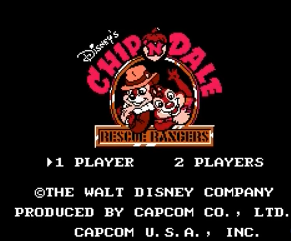 Chip and Dale Rescue Rangers.