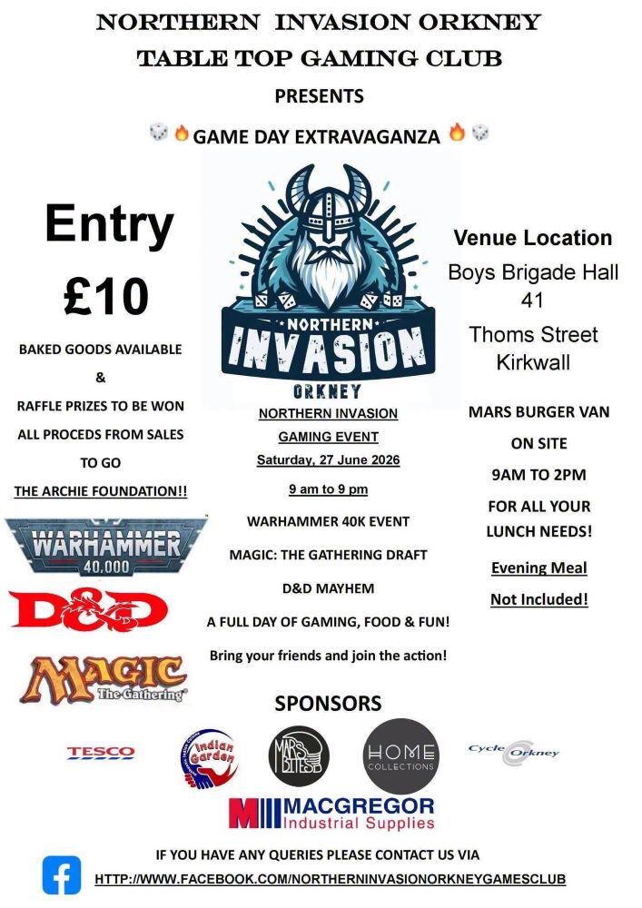 On Today: Games Day Extravaganza