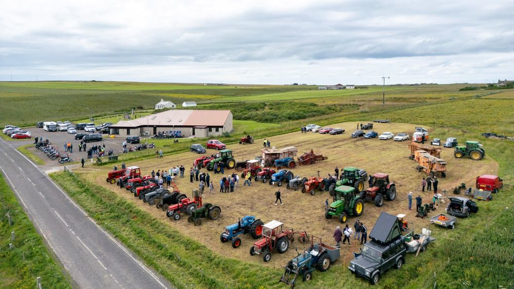 A Fabulous Turnout for the Deerness Vintage Rally