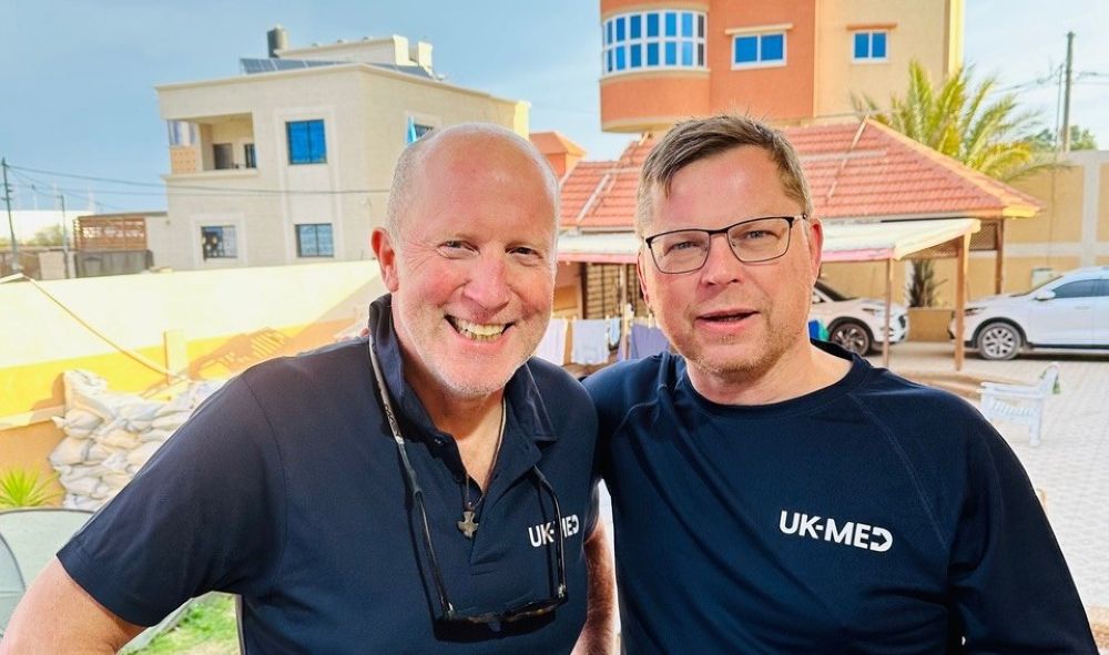 Two surgeons with NHS Highland awarded the UK Humanitarian Medal.