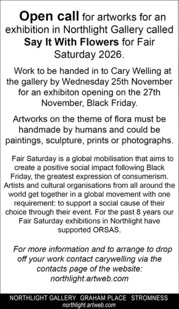 Open Call : Upcoming Exhibition ‘Say It With Flowers’