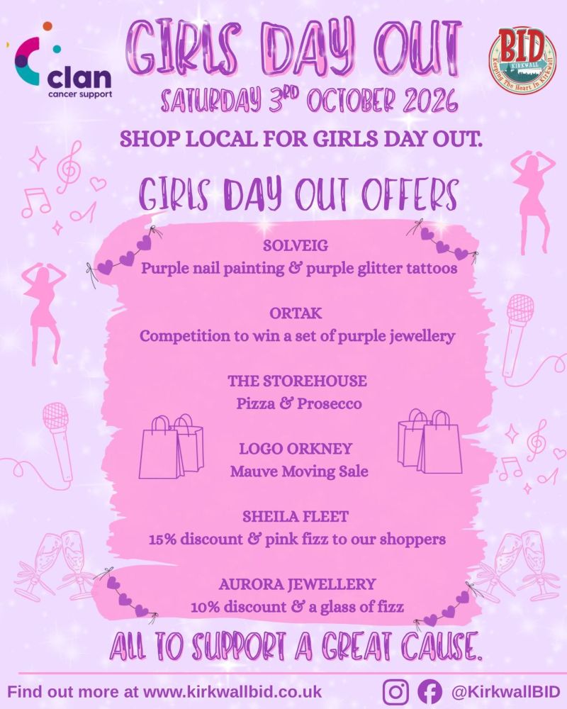 Kirkwall BID’s Autumn & Winter Events